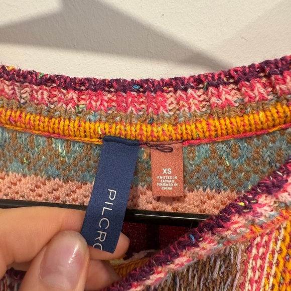 EUC-Pilcro Ruffled Sweater - Picture 2 of 8